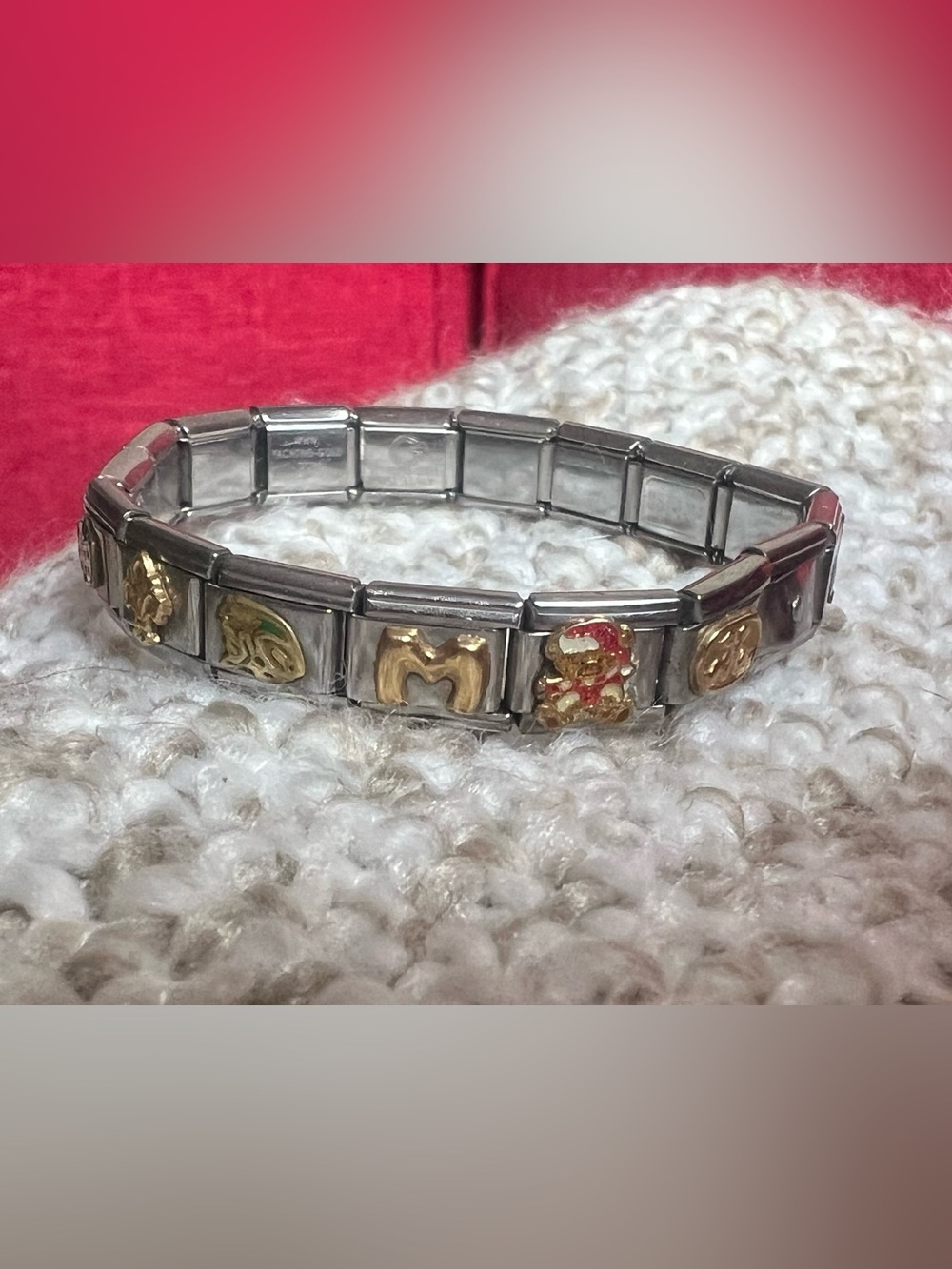 Vintage Y2K Italian Charm Bracelet - Zoppini Casa D’Oro Yachting-gold, Linx &